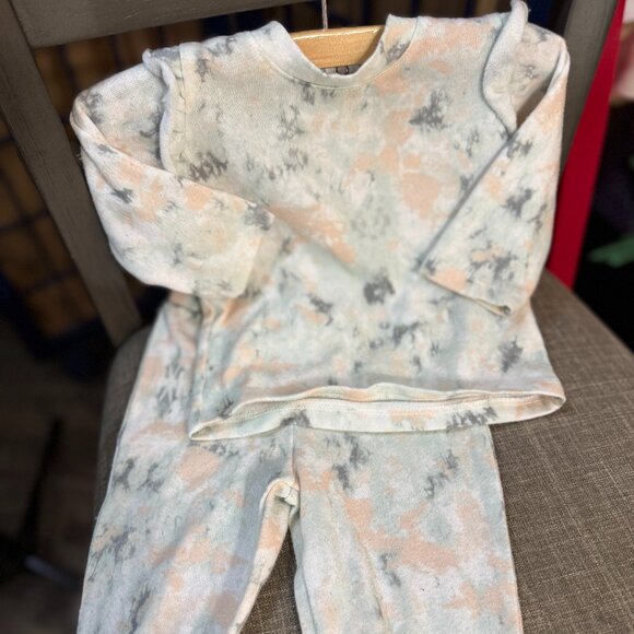 Grayson Mini Tie-Dye Lounge Set 3–6M - Picture 1 of 4